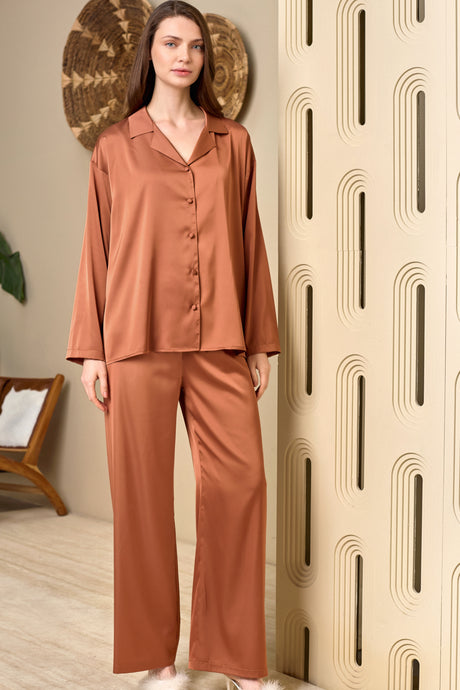 Caramel Essential Pyjama Set