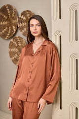 Caramel Essential Pyjama Set